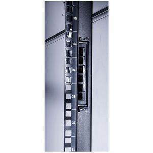 DATA DISTRIBUTION CABLE CAT6 UTP CMR 6XRJ-45 BLACK 3.9M