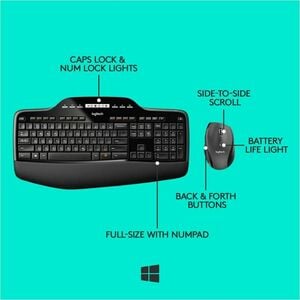 WIRELESS DESKTOP MK710 COMBO (KEYBOARD,MOUSE,UNIFYING RECIEVER)