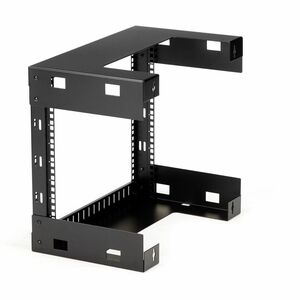 StarTech.com 2-Pfosten 8HE Heavy-Duty Wandmontage Netzwerk-Rack, 19" Open Frame Server Rack, 12" Tief, Wandmontage Daten-R