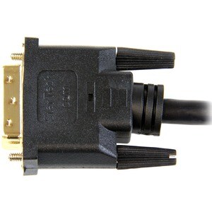 StarTech.com Câble HDMI® vers DVI-D 3 m - M/M - 2e bout: 1 x 19-pin DVI-D Digital Video - Male - Blindé - Doré Connecteur 