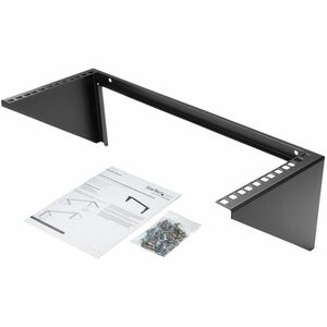 StarTech.com 4 HE 19 Zoll vertikales Wandmontage Rack - Schwarz - max. 56,84 kg Traglast - 1