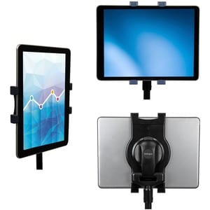 Trépied réglable pour tablette de 6,5 po à 7,8 po de largeur - Support au sol portable avec pochette de transport - Rotati