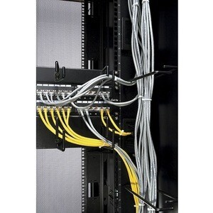 Ordonnateur de câble APC by Schneider Electric - Noir - Gestionnaire des câbles - 2U Hauteur