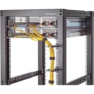 StarTech.com 15,2 m Klettbandrolle, Wiederverwendbare Zuschneidbare Klettkabelbinder, Industrielle Klettverschluss Rolle, 
