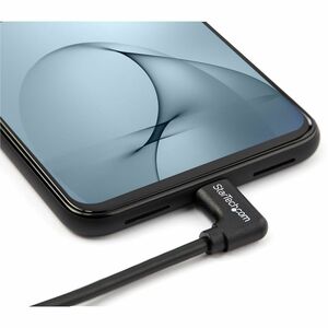 StarTech.com USB- C Kabel rechtsgewinkelt - St/St - 1m - USB 2.0 - USB Typ-C Kabel - 90 grad USB C - USB-C auf USB C - USB