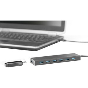 Digitus USB-Hub - USB - Extern - 7 Total USB Port(s) - 7 USB 3.0 Port(s)
