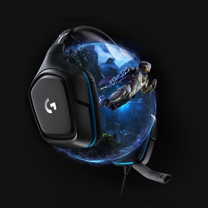 Logitech G432 Kabel Kopfbügel Stereo Gaming Headset - Binaural - Ohrumschließend - 20 Hz bis 20 kHz Frequenzgang - 200 cm 