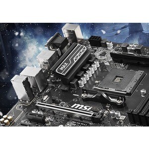 B450M PRO-VDH MAX MATX AMD MB SO AM4 1 PCI-E 16