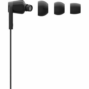 Belkin SOUNDFORM Kabel Ohrhörer Stereo Ohrhörerset - Schwarz - Binaural - In-Ear - 121,9 cm Kabel - Host-Schnittstelle: US