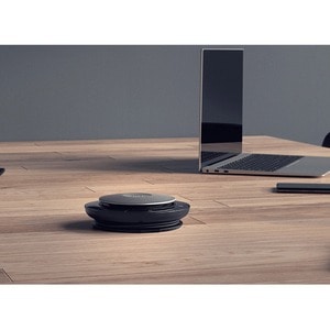 Jabra Speak 750 UC, Universal, Black, Silver, 30 m, 70 dB, 0.9 m, Touch