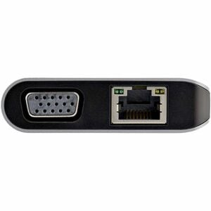 StarTech.com DKT30CHVAUSP Adaptateur multiport - USB Type-C vers HDMI / VGA - Câble hôte de 30 cm - Noir