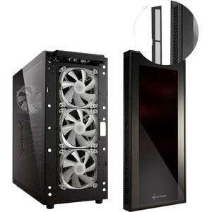 TG5 Pro RGB. Formfaktor: Midi Tower, Typ: PC, Material: Stahl, Gehärtetes Glas. Platzierung der Stromversorgung: Boden. In