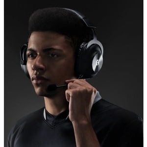 Logitech Kabellos Kopfbügel Stereo Gaming Headset - Schwarz - Binaural - Ohrumschließend - 20 Hz bis 20 kHz Frequenzgang -