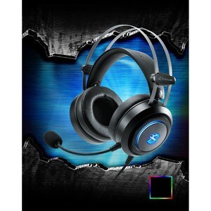 SKILLER SGH30 Kabel Kopfbügel Stereo - Schwarz - Binaural - Ohrumschließend - 20 Hz bis 20 kHz Frequenzgang - 240 cm Kabel
