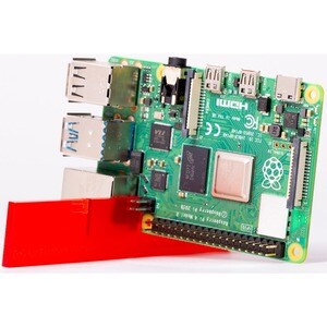 RASPBERRY PI 4B 8GB FULL KIT WITH RED / WHITE HOUSING