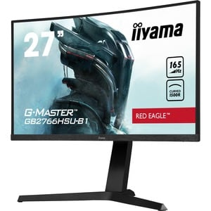 iiyama G-MASTER Red Eagle GB2766HSU-B1 27 Zoll Class Full HD Gekrümmter Bildschirm Gaming-LCD-Monitor - 16:9 Format - Matt