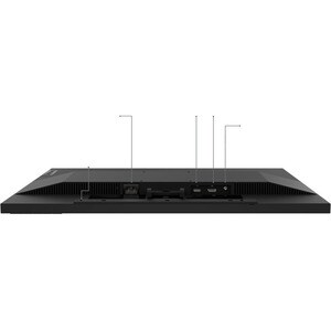 Lenovo G27e-20 27 Zoll Class Full HD LCD-Monitor - 16:9 Format - Schwarz - 68,6 cm (27 Zoll) Viewable - Vertical-Alignment