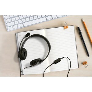 KENSINGTON HIFI USB HEADPHONES WITH MIC AND VOLUME CONTROL BUTT