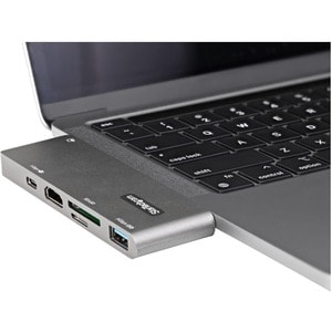 StarTech.com USB-C Multiport Adapter - USB-C auf 4K HDMI/PD/SD/USB - MacBook (DKT30CMHSDPD) - 1 Unterstützte Displays - 4K