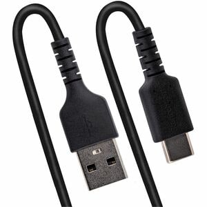 1m USB A auf USB C Kabel, Spiralkabel, USB 2.0 A zu Typ-C Ladekabel, robuste Aramidfaser, handy schnellladekabel - Cable f