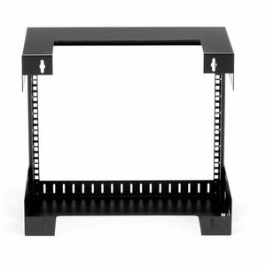 StarTech.com 2-Pfosten 8HE Heavy-Duty Wandmontage Netzwerk-Rack, 19" Open Frame Server Rack, 12" Tief, Wandmontage Daten-R