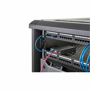 StarTech.com Gigabit Ethernet Kupfer auf LWL Medienkonverter - SM LC - 10 Km - 2 Anschluss(e) - 1 x Netzwerk (RJ-45) - Dup