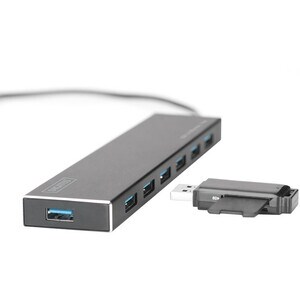 Digitus USB-Hub - USB - Extern - 7 Total USB Port(s) - 7 USB 3.0 Port(s)