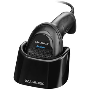 Handheld Scanner de code à barre Datalogic Gryphon GD4590 - Noir - Câble Connectivité - 1D, 2D - Imager - cale de clavier,