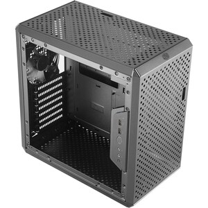 Cooler Master MasterBox Q500L Computer Case - Mid-tower - Black - Steel, Plastic, Acrylic - 2 x Bay - 1 x 4.72" x Fan(s) I