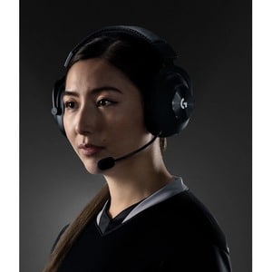 Logitech Kabellos Kopfbügel Stereo Gaming Headset - Schwarz - Binaural - Ohrumschließend - 20 Hz bis 20 kHz Frequenzgang -