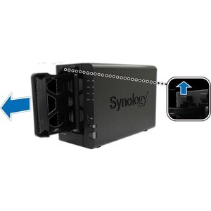 Synology DiskStation DS220+ 2 x Gesamtzahl Einschübe SAN/NAS-Speichersystem Celeron J4025 Dual-Core 2 GHz - 2 GB RAM - DDR