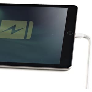 StarTech.com 15cm strapazierfähiges weißes USB-A auf Lightning-Kabel - Hochbelastbare, robuste Aramidfaser - USB Typ-A auf