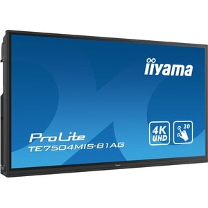 iiyama ProLite TE7504MIS-B1AG 190,5 cm (75 Zoll) LCD Digital-Signage-Display - 24 Stunden/7 Tage Betrieb - IPS-Technologie