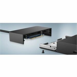 Station d'accueil Dell WD19S USB Type C pour Notebook - 130 W - 3.0 Écrans supportées - 4K, Full HD, QHD - 3840 x 2160 - 6