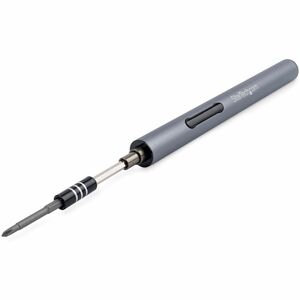 Elektrischer Mini-Schraubendreher - Mini-Akkuschrauber - 55 Bits - Magnetisch (CTK55PCEDRIVE) - Silber