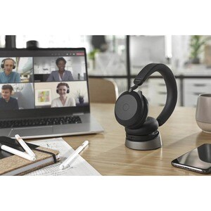 Jabra Evolve2 75 Link380a UC Stereo Stand Black
Lieferumfang: Evolve2 75 headset Black UC, Link 380 BT adapter USB-A UC, E