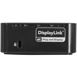 Targus DOCK182EUZ USB-Typ C Docking Station für Notebook/Workstation/Tastatur/Maus/Festplatte - Schwarz - 2 Unterstützte D