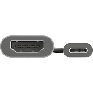 Trust Dalyx USB-Typ C Docking Station für Notebook/Tablet/Monitor - 4K - 3840 x 2160 - 1 x USB-Anschlüsse - USB Typ C - 1 