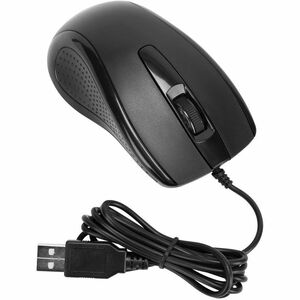 BLK MATTE USB FULL SIZE 3BUTTON OPTICAL MOUSE