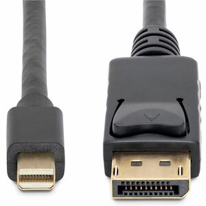 StarTech.com 2m Mini DisplayPort auf DisplayPort 1.2 Kabel, 4K x 2K mDP auf DisplayPort Adapter Kabel, Mini DP auf DP Moni