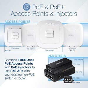 Trendnet TPE-115GI, 10,100,1000 Mbit/s, Cat. 5/5e, IEEE 802.3/802.3u/802.3ab/802.3at/802.3af, CE, FCC, 100 - 240 V, 50/60 Hz