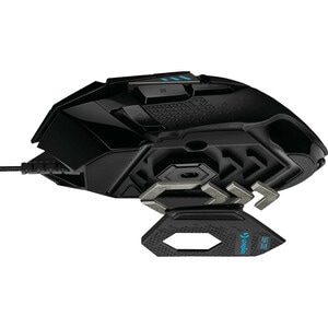 Souris de jeu Optique Logitech HERO G502 - USB - 11 Bouton(s) - Câble - 16000 dpi - Roulettes avec frein