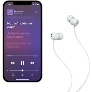 Beats by Dr. Dre Flex, Kabellos, Anrufe/Musik, 18,6 g, Kopfhörer, Grau