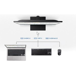 Moniteur LCD Samsung F22T450FQR 22" Class Full HD - 16:9 - Noir - 55,9 cm (22") Viewable - Technologie IPS - LED Rétroécla
