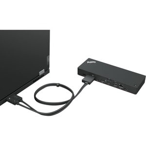 Lenovo Thunderbolt 4 Docking Station für Workstation - 230 W - 4 Unterstützte Displays - 4K, 8K - 3840 x 2160, 7680 x 4320