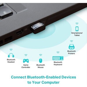 TP-Link UB500 Bluetooth-Adapter für Desktop-Computer/Notebook - USB 2.0Extern