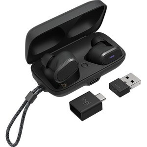 Logitech Zone True Wireless Ohrhörer Stereo Ohrhörerset - Graphit - Binaural - In-Ear - 20 Hz bis 20 kHz Frequenzgang - 30