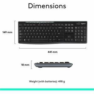 MK270 WIRELESS KBCOMBO WIRELESS COMBO.