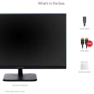 27" 1080p IPS Monitor with Adaptive Sync, HDMI, DisplayPort, and VGA - 27" Class - In-plane Switching (IPS) Black Technolo