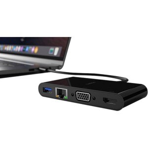 Belkin USB-Typ C Docking Station für Notebook - Ladefunktion - 100 W - 4K - 3840 x 2160 - 1 x USB 3.0 - USB Typ-A - USB Ty